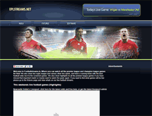 Tablet Screenshot of eplstreams.net